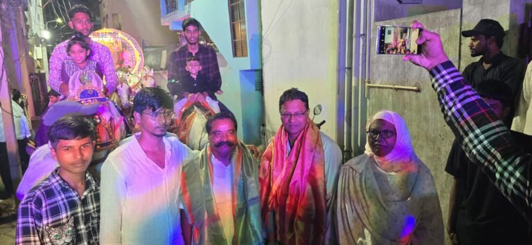 గ్యార్వి ఉత్సవంలో పాల్గొన్న బీసీ ఐక్యవేదిక తెలంగాణ రాష్ట్ర అధ్యక్షులు బేరి రామచందర్ యాదవ్